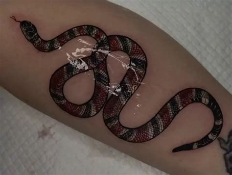 gucci snake tattoo neck|snake skull tattoo designs.